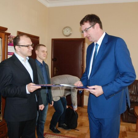 Wizyta profesora z Uniwersytetu Bankowości w Kijowie