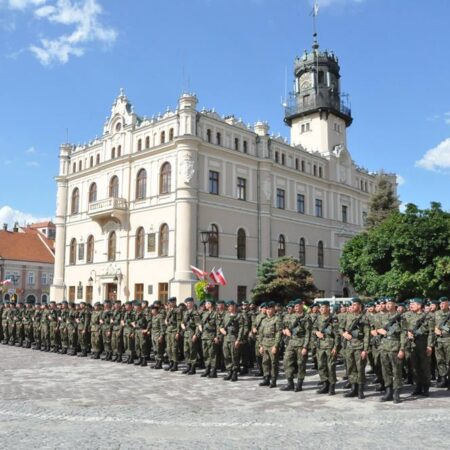 Przysięga żołnierzy Terytorialnej Służby Wojskowej