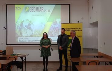 Spotkanie z przedstawicielami Przedsiębiorstwa Usług Geodezyjno-Projektowych „GEOMIAR”