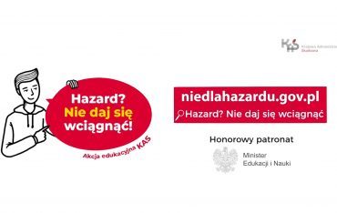 Hazard? Nie daj się wciągnąć – akcja edukacyjna