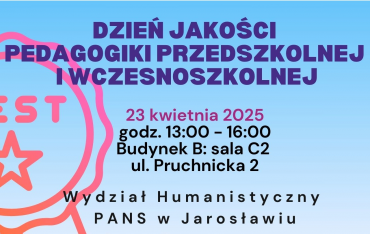 Dzień Jakości Pedagogiki Przedszkolnej i Wczesnoszkolnej oraz Światowy Dzień Kostki Rubika