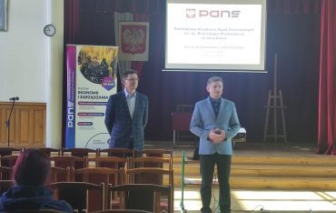 Spotkanie w I Liceum Ogólnokształcącym im. Juliusza Słowackiego w Przemyślu