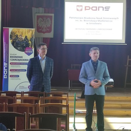 Spotkanie w I Liceum Ogólnokształcącym im. Juliusza Słowackiego w Przemyślu