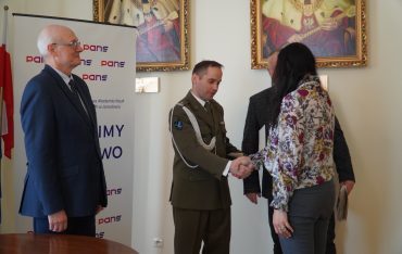 Wręczenie zaświadczeń w VIII edycji programu „Legia Akademicka”