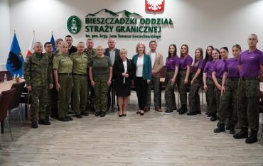 Wizyta w Bieszczadzkim Oddziale Straży Granicznej w Przemyślu