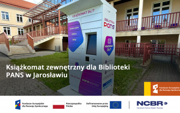 Książkomat zewnętrzny dla Biblioteki PANS w Jarosławiu