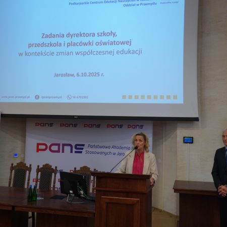 Powiatowa konferencja dla dyrektorów szkół, przedszkoli i placówek oświatowych