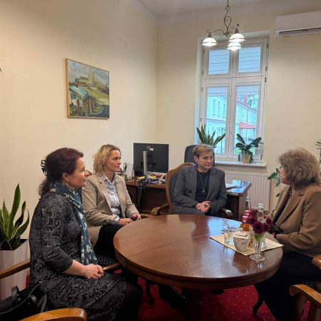 Wizyta prof. Natalii Ihorivny Maczyńskiej na Wydziale Humanistycznym PANS w Jarosławiu