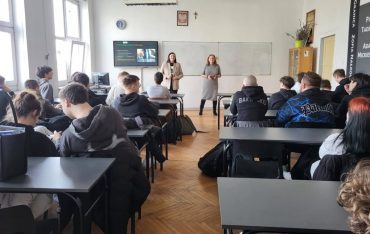 Spotkanie promocyjne w Zespole Szkół Innowacyjnych w Jarosławiu