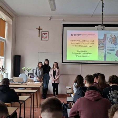 Spotkanie w I Liceum Ogólnokształcącym w Przeworsku