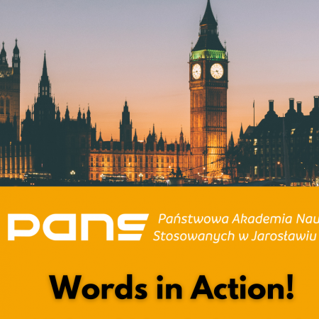 Międzywydziałowy konkurs języka angielskiego „Words in Action”