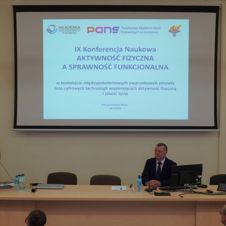 IX Konferencja Naukowa pt. „Aktywność fizyczna a sprawność funkcjonalna…”