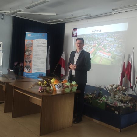Spotkanie promocyjne z maturzystami z Przemyśla